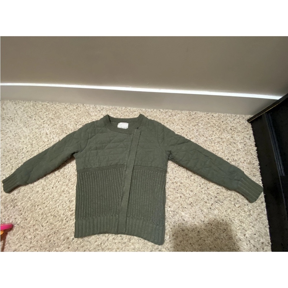 Banana Republic Half Knit Sweater Coat Size Small